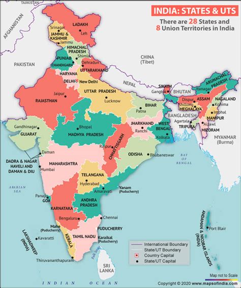 central states in india|States and union territories of India .